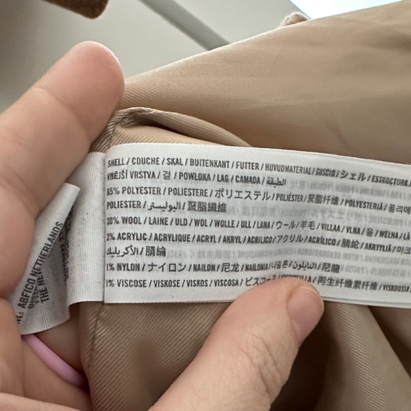 Abercrombie & Fitch Tan Coat - Picture 10 of 10